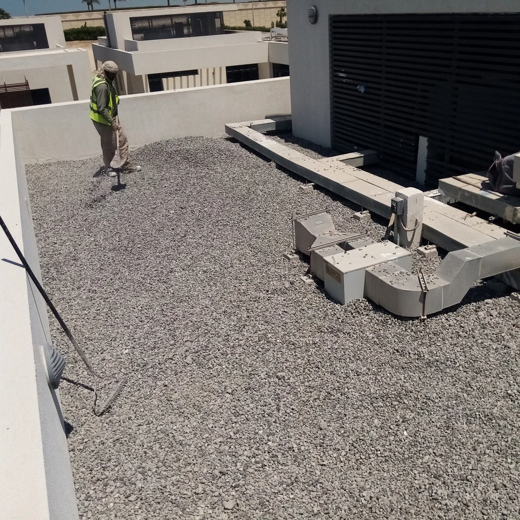 SAB Poly Gravel, Roof Thermal Insulation System