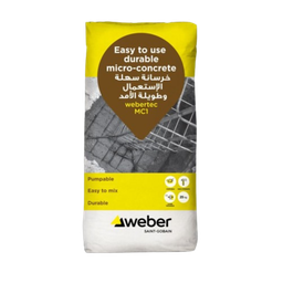 Webertec MC1 Durable Mono-Component Micro Concrete