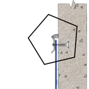 Aluminum Flashing Waterproofing Termination - 2.44 lm