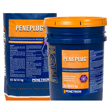 Penetron PENEPLUG Crystalline Waterproofing Rapid Waterplug 18kg