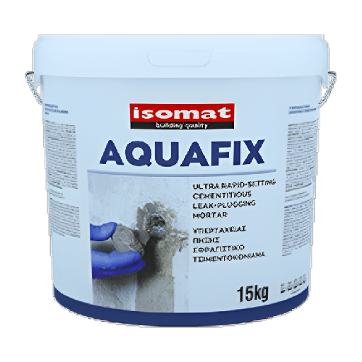 Isomat Aquafix, Water Stop Cementitious Leak-Plugging Mortar, 15kg