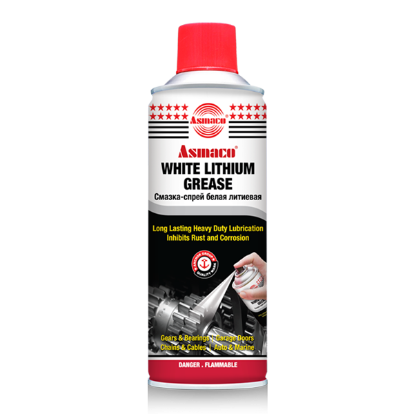 Asmaco Grease Spray White Lithium 400ml