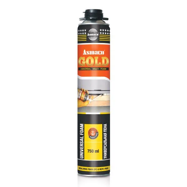 Asmaco Gold Universal Multifoam Triple Expanding PU Foam Sealant 750ml