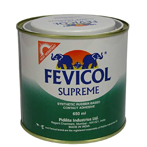 Fevicol Synthetic Supreme Rubber Adhesive 650ml