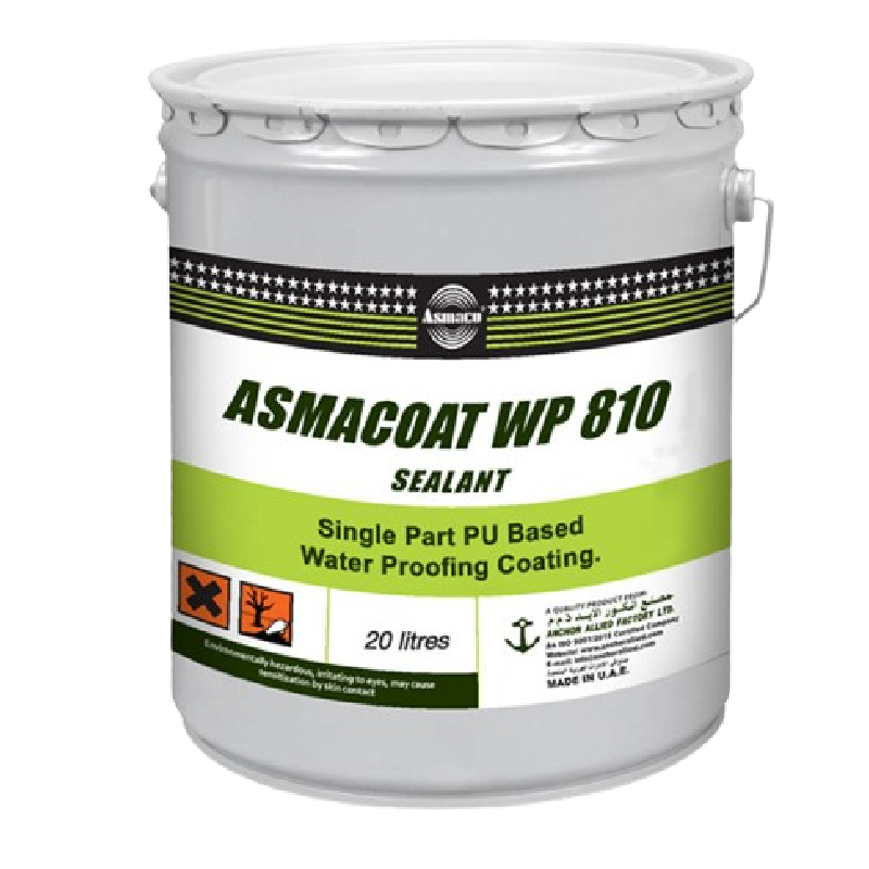 Asmaco Asmacoat WP 810 Liquid Applied Polyurethane Waterproong Membrane