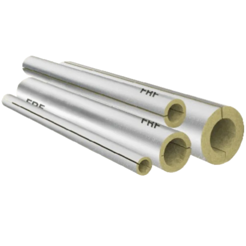 Rockwool Pipe With Aluminum Foil Facing