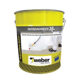 [140] Sodamco Weber Dry 360 PU, White 25kg
