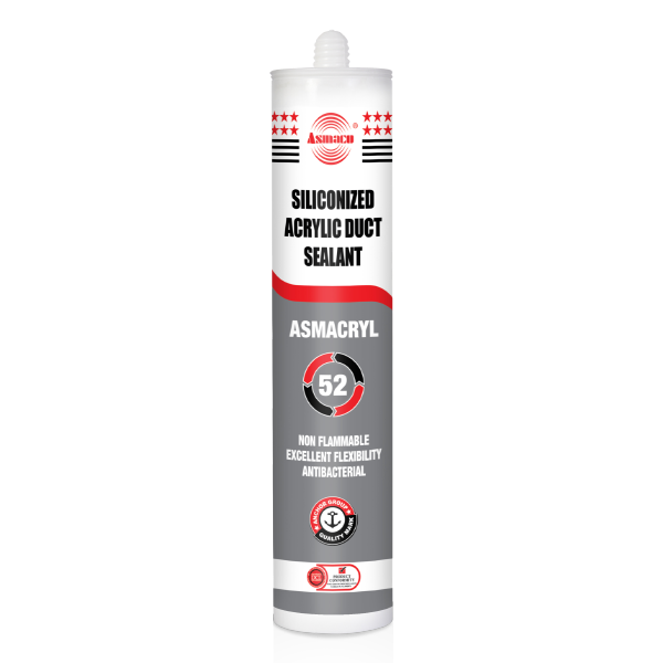 Asmaco Asmacryl 52 Siliconized Duct Sealant