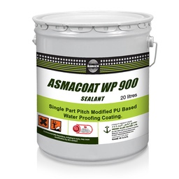 Asmaco ASMACOAT WP 900 Liquid Applied Polyurethane Waterproong Membrane (Pitch Modied)