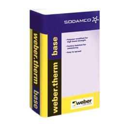 [1891] Webertherm Base Cement Based Polymer Base Coat Render for Etics